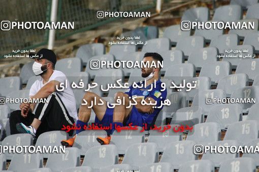 1713947, Tehran, , Iran Football Pro League، Persian Gulf Cup، Week 26، Second Leg، Esteghlal 1 v 1 Nassaji Qaemshahr on 2020/07/23 at Azadi Stadium