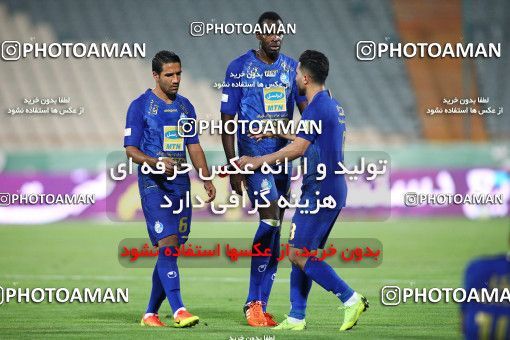 1713991, Tehran, , Iran Football Pro League، Persian Gulf Cup، Week 26، Second Leg، Esteghlal 1 v 1 Nassaji Qaemshahr on 2020/07/23 at Azadi Stadium