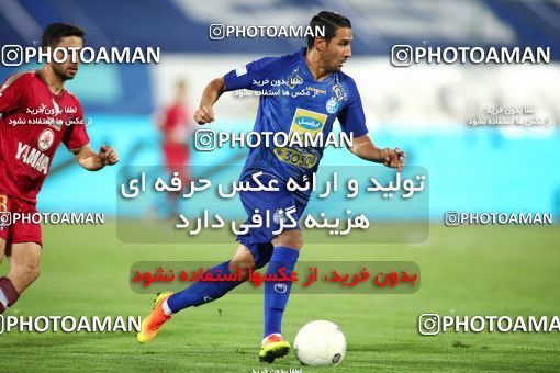1713989, Tehran, , Iran Football Pro League، Persian Gulf Cup، Week 26، Second Leg، Esteghlal 1 v 1 Nassaji Qaemshahr on 2020/07/23 at Azadi Stadium