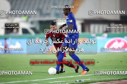 1713961, Tehran, , Iran Football Pro League، Persian Gulf Cup، Week 26، Second Leg، Esteghlal 1 v 1 Nassaji Qaemshahr on 2020/07/23 at Azadi Stadium