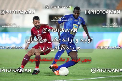 1713967, Tehran, , Iran Football Pro League، Persian Gulf Cup، Week 26، Second Leg، Esteghlal 1 v 1 Nassaji Qaemshahr on 2020/07/23 at Azadi Stadium