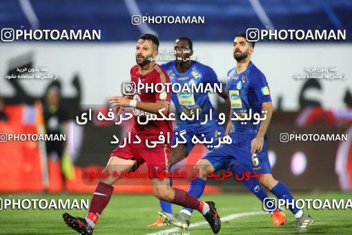 1713916, Tehran, , Iran Football Pro League، Persian Gulf Cup، Week 26، Second Leg، Esteghlal 1 v 1 Nassaji Qaemshahr on 2020/07/23 at Azadi Stadium