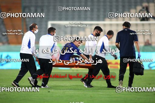 1713954, Tehran, , Iran Football Pro League، Persian Gulf Cup، Week 26، Second Leg، Esteghlal 1 v 1 Nassaji Qaemshahr on 2020/07/23 at Azadi Stadium