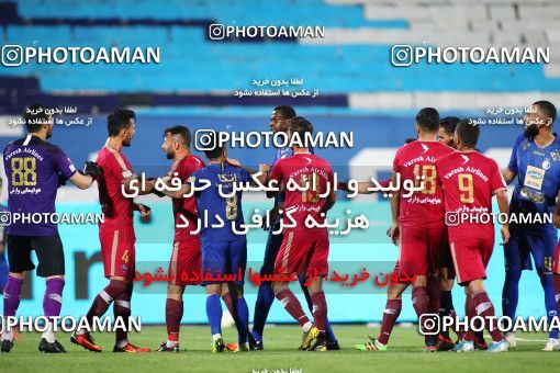 1713973, Tehran, , Iran Football Pro League، Persian Gulf Cup، Week 26، Second Leg، Esteghlal 1 v 1 Nassaji Qaemshahr on 2020/07/23 at Azadi Stadium