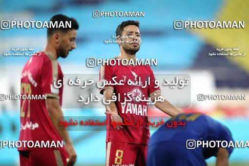 1713992, Tehran, , Iran Football Pro League، Persian Gulf Cup، Week 26، Second Leg، Esteghlal 1 v 1 Nassaji Qaemshahr on 2020/07/23 at Azadi Stadium
