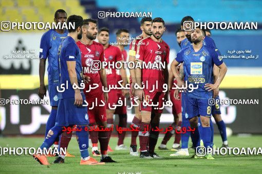 1713928, Tehran, , Iran Football Pro League، Persian Gulf Cup، Week 26، Second Leg، Esteghlal 1 v 1 Nassaji Qaemshahr on 2020/07/23 at Azadi Stadium