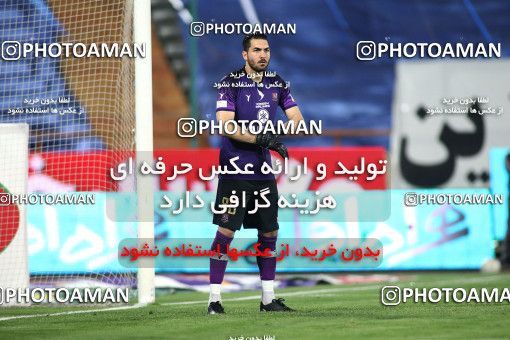 1713985, Tehran, , Iran Football Pro League، Persian Gulf Cup، Week 26، Second Leg، Esteghlal 1 v 1 Nassaji Qaemshahr on 2020/07/23 at Azadi Stadium