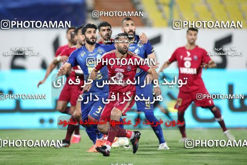 1713987, Tehran, , Iran Football Pro League، Persian Gulf Cup، Week 26، Second Leg، Esteghlal 1 v 1 Nassaji Qaemshahr on 2020/07/23 at Azadi Stadium
