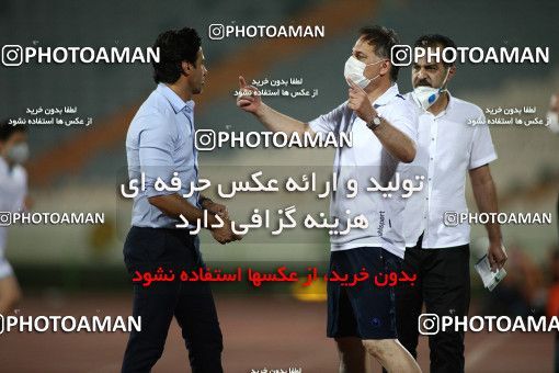1714016, Tehran, , Iran Football Pro League، Persian Gulf Cup، Week 26، Second Leg، Esteghlal 1 v 1 Nassaji Qaemshahr on 2020/07/23 at Azadi Stadium