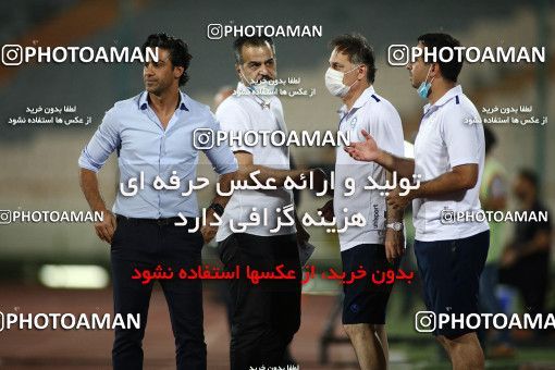 1713904, Tehran, , Iran Football Pro League، Persian Gulf Cup، Week 26، Second Leg، Esteghlal 1 v 1 Nassaji Qaemshahr on 2020/07/23 at Azadi Stadium