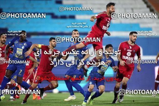 1713941, Tehran, , Iran Football Pro League، Persian Gulf Cup، Week 26، Second Leg، Esteghlal 1 v 1 Nassaji Qaemshahr on 2020/07/23 at Azadi Stadium