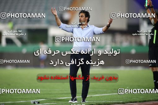 1713950, Tehran, , Iran Football Pro League، Persian Gulf Cup، Week 26، Second Leg، Esteghlal 1 v 1 Nassaji Qaemshahr on 2020/07/23 at Azadi Stadium
