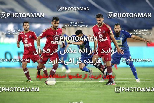 1714017, Tehran, , Iran Football Pro League، Persian Gulf Cup، Week 26، Second Leg، Esteghlal 1 v 1 Nassaji Qaemshahr on 2020/07/23 at Azadi Stadium