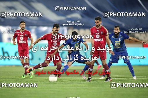 1713981, Tehran, , Iran Football Pro League، Persian Gulf Cup، Week 26، Second Leg، Esteghlal 1 v 1 Nassaji Qaemshahr on 2020/07/23 at Azadi Stadium