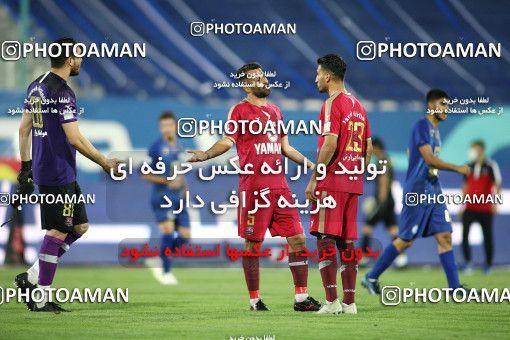 1714006, Tehran, , Iran Football Pro League، Persian Gulf Cup، Week 26، Second Leg، Esteghlal 1 v 1 Nassaji Qaemshahr on 2020/07/23 at Azadi Stadium