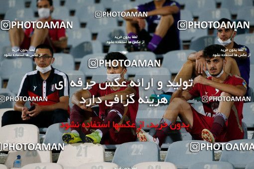 1714055, Tehran, , Iran Football Pro League، Persian Gulf Cup، Week 26، Second Leg، Esteghlal 1 v 1 Nassaji Qaemshahr on 2020/07/23 at Azadi Stadium