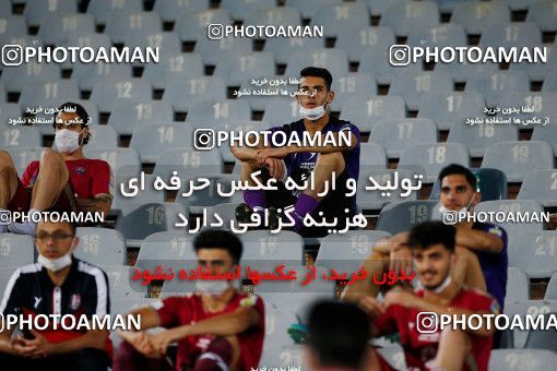 1714073, Tehran, , Iran Football Pro League، Persian Gulf Cup، Week 26، Second Leg، Esteghlal 1 v 1 Nassaji Qaemshahr on 2020/07/23 at Azadi Stadium