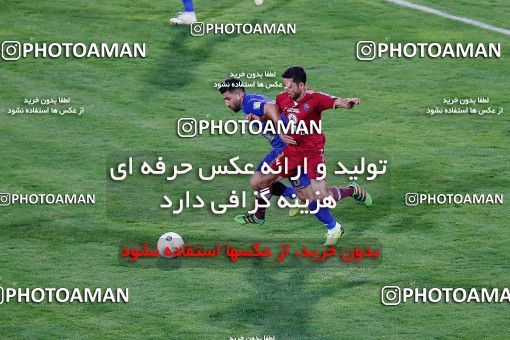 1714044, Tehran, , Iran Football Pro League، Persian Gulf Cup، Week 26، Second Leg، Esteghlal 1 v 1 Nassaji Qaemshahr on 2020/07/23 at Azadi Stadium