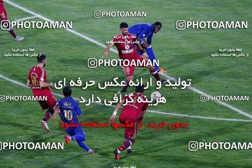 1714043, Tehran, , Iran Football Pro League، Persian Gulf Cup، Week 26، Second Leg، Esteghlal 1 v 1 Nassaji Qaemshahr on 2020/07/23 at Azadi Stadium