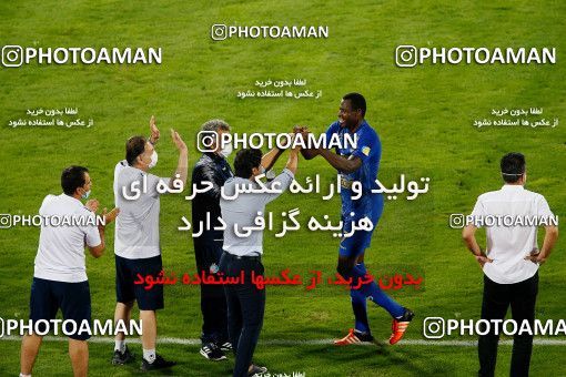 1714076, Tehran, , Iran Football Pro League، Persian Gulf Cup، Week 26، Second Leg، Esteghlal 1 v 1 Nassaji Qaemshahr on 2020/07/23 at Azadi Stadium