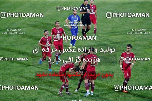 1714040, Tehran, , Iran Football Pro League، Persian Gulf Cup، Week 26، Second Leg، Esteghlal 1 v 1 Nassaji Qaemshahr on 2020/07/23 at Azadi Stadium