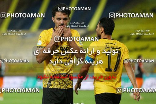 1720325, Isfahan, Iran, لیگ برتر فوتبال ایران، Persian Gulf Cup، Week 1، First Leg، Sepahan 2 v 0 Mes Rafsanjan on 2021/10/19 at Naghsh-e Jahan Stadium