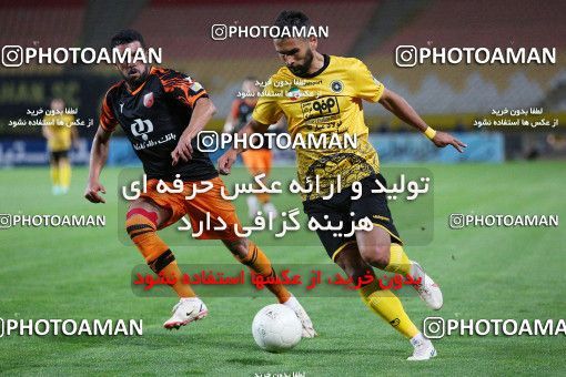 1720309, Isfahan, Iran, لیگ برتر فوتبال ایران، Persian Gulf Cup، Week 1، First Leg، Sepahan 2 v 0 Mes Rafsanjan on 2021/10/19 at Naghsh-e Jahan Stadium