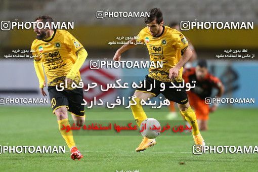 1721207, Isfahan, Iran, لیگ برتر فوتبال ایران، Persian Gulf Cup، Week 1، First Leg، Sepahan 2 v 0 Mes Rafsanjan on 2021/10/19 at Naghsh-e Jahan Stadium