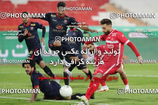 1750641, Tehran, Iran, لیگ برتر فوتبال ایران، Persian Gulf Cup، Week 2، First Leg، Persepolis 2 v 1 Nassaji Qaemshahr on 2021/10/27 at Azadi Stadium
