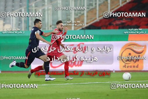 1750634, Tehran, Iran, لیگ برتر فوتبال ایران، Persian Gulf Cup، Week 2، First Leg، Persepolis 2 v 1 Nassaji Qaemshahr on 2021/10/27 at Azadi Stadium