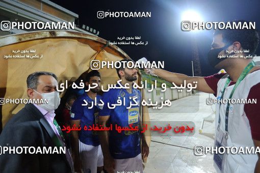 1722431, Abadan, , Iran Football Pro League، Persian Gulf Cup، Week 25، Second Leg، Sanat Naft Abadan 0 v 2 Esteghlal on 2020/07/17 at Takhti Stadium Abadan