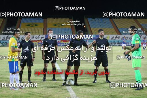 1722429, Abadan, , Iran Football Pro League، Persian Gulf Cup، Week 25، Second Leg، Sanat Naft Abadan 0 v 2 Esteghlal on 2020/07/17 at Takhti Stadium Abadan