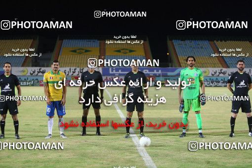 1722449, Abadan, , Iran Football Pro League، Persian Gulf Cup، Week 25، Second Leg، Sanat Naft Abadan 0 v 2 Esteghlal on 2020/07/17 at Takhti Stadium Abadan