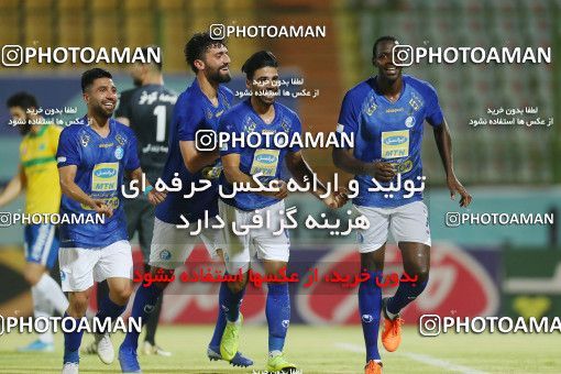 1722404, Abadan, , Iran Football Pro League، Persian Gulf Cup، Week 25، Second Leg، Sanat Naft Abadan 0 v 2 Esteghlal on 2020/07/17 at Takhti Stadium Abadan