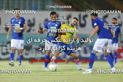 1722412, Abadan, , Iran Football Pro League، Persian Gulf Cup، Week 25، Second Leg، Sanat Naft Abadan 0 v 2 Esteghlal on 2020/07/17 at Takhti Stadium Abadan
