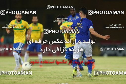 1722447, Abadan, , Iran Football Pro League، Persian Gulf Cup، Week 25، Second Leg، Sanat Naft Abadan 0 v 2 Esteghlal on 2020/07/17 at Takhti Stadium Abadan