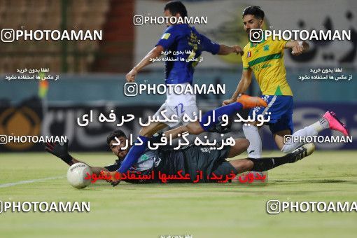 1722479, Abadan, , Iran Football Pro League، Persian Gulf Cup، Week 25، Second Leg، Sanat Naft Abadan 0 v 2 Esteghlal on 2020/07/17 at Takhti Stadium Abadan