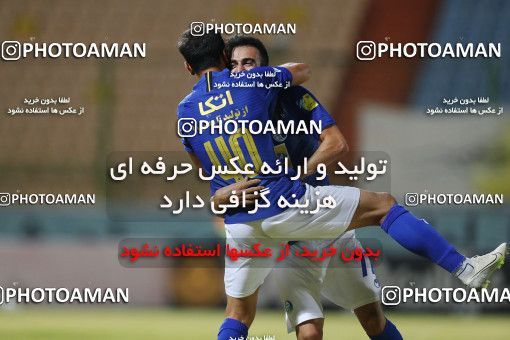 1722464, Abadan, , Iran Football Pro League، Persian Gulf Cup، Week 25، Second Leg، Sanat Naft Abadan 0 v 2 Esteghlal on 2020/07/17 at Takhti Stadium Abadan