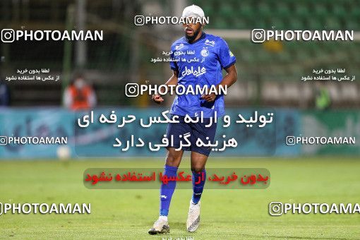 1724749, لیگ برتر فوتبال ایران، Persian Gulf Cup، Week 2، First Leg، 2021/10/25، Isfahan,Fooladshahr، Foolad Shahr Stadium، Zob Ahan Esfahan 0 - 2 Esteghlal