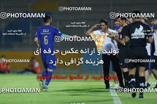 1727730, Bushehr, , Iran Football Pro League، Persian Gulf Cup، Week 23، Second Leg، Pars Jonoubi Jam 0 v 2 Esteghlal on 2020/07/27 at Takhti Stadium