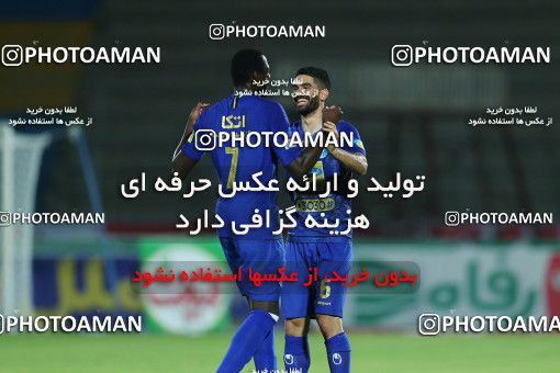 1727744, Bushehr, , Iran Football Pro League، Persian Gulf Cup، Week 23، Second Leg، Pars Jonoubi Jam 0 v 2 Esteghlal on 2020/07/27 at Takhti Stadium