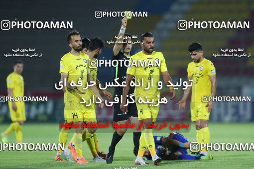 1727758, Bushehr, , Iran Football Pro League، Persian Gulf Cup، Week 23، Second Leg، Pars Jonoubi Jam 0 v 2 Esteghlal on 2020/07/27 at Takhti Stadium
