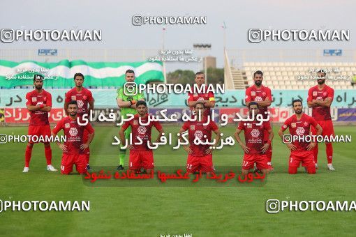 1727815, Tabriz, Iran, Iran Football Pro League، Persian Gulf Cup، Week 24، Second Leg، Mashin Sazi Tabriz 0 v 1 Persepolis on 2020/07/10 at Gostaresh Foolad Stadium
