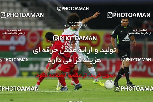 1727808, Tabriz, Iran, Iran Football Pro League، Persian Gulf Cup، Week 24، Second Leg، Mashin Sazi Tabriz 0 v 1 Persepolis on 2020/07/10 at Gostaresh Foolad Stadium