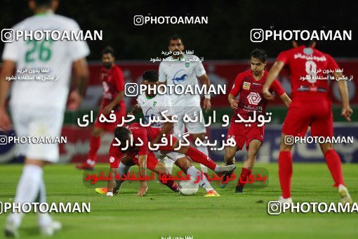 1727812, Tabriz, Iran, Iran Football Pro League، Persian Gulf Cup، Week 24، Second Leg، Mashin Sazi Tabriz 0 v 1 Persepolis on 2020/07/10 at Gostaresh Foolad Stadium
