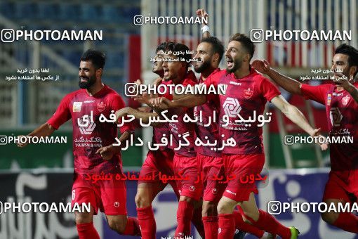 1727831, Iran Football Pro League، Persian Gulf Cup، Week 24، Second Leg، 2020/07/10، Tabriz، Gostaresh Foolad Stadium، Mashin Sazi Tabriz 0 - ۱ Persepolis