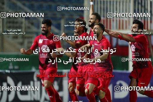 1727784, Iran Football Pro League، Persian Gulf Cup، Week 24، Second Leg، 2020/07/10، Tabriz، Gostaresh Foolad Stadium، Mashin Sazi Tabriz 0 - ۱ Persepolis