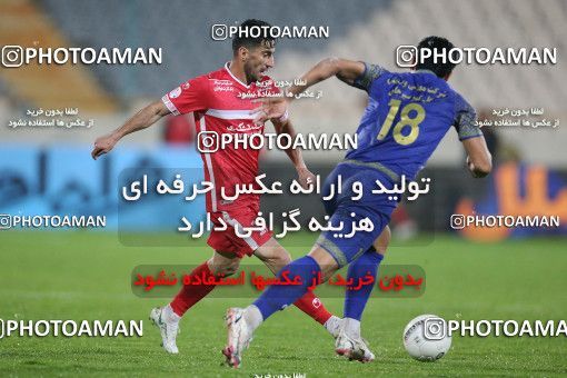 1728168, Tehran, Iran, لیگ برتر فوتبال ایران، Persian Gulf Cup، Week 4، First Leg، Persepolis 1 v 1 Gol Gohar Sirjan on 2021/11/06 at Azadi Stadium
