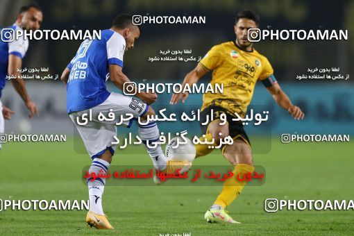1731141, Isfahan, Iran, لیگ برتر فوتبال ایران، Persian Gulf Cup، Week 3، First Leg، Sepahan 1 v 0 Havadar S.C. on 2021/10/30 at Naghsh-e Jahan Stadium