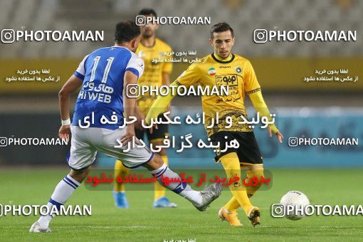 1731184, Isfahan, Iran, لیگ برتر فوتبال ایران، Persian Gulf Cup، Week 3، First Leg، Sepahan 1 v 0 Havadar S.C. on 2021/10/30 at Naghsh-e Jahan Stadium